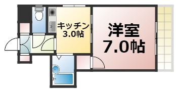 【間取り】 | スマイルハイツ桃谷　仲介手数料無料