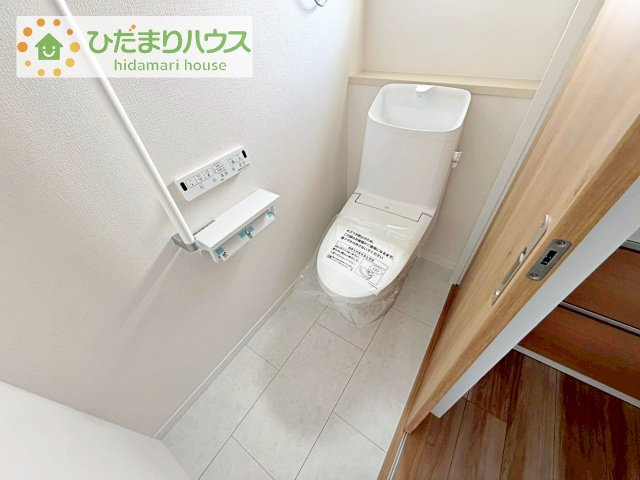 【トイレ】 | 筑西市幸町第1期　新築戸建　3号棟 | 節水できるトイレで、少ないお水でもしっかりと洗浄してくれます！