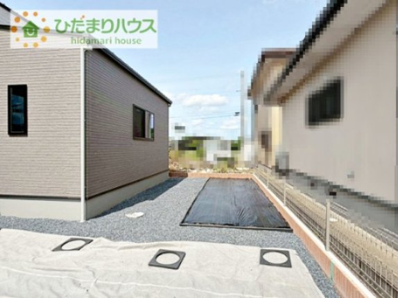 【庭】 | 筑西市幸町第1期　新築戸建　3号棟 | お庭付物件になります！お庭遊びや、プールなどお子様も大喜び(^^)