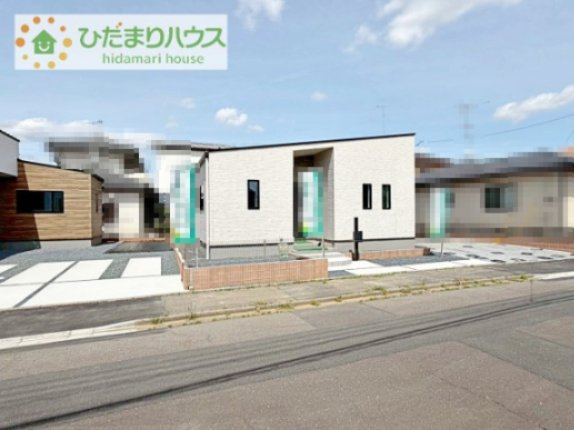 【外観】 | 筑西市幸町第1期　新築戸建　3号棟 | スタイリッシュな外観です(^^)/