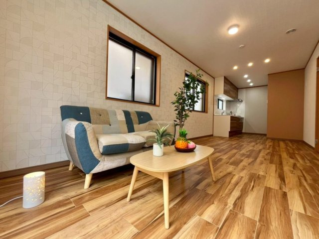 中古戸建　柏市篠籠田の居間・リビング