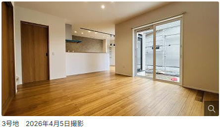仲介手数料不要　大英産業ヒカリテラス合志北【西合志第一小・西合志中】の居間・リビング