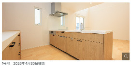 仲介手数料不要　大英産業ヒカリテラス合志北【西合志第一小・西合志中】のキッチン