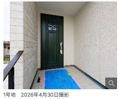 仲介手数料不要　大英産業ヒカリテラス合志北【西合志第一小・西合志中】の玄関|ゆったりとした玄関です