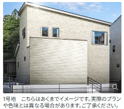 仲介手数料不要　大英産業ヒカリテラス合志北【西合志第一小・西合志中】の外観パース|外観パースです