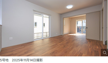仲介手数料不要　大英産業アーキデイズ光の森西【南ヶ丘小・合志中】の居間・リビング
