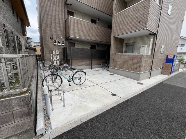 クレア美園のその他共用部分|駐輪場です