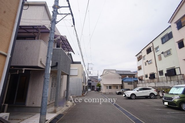 【前面道路含む現地写真】 | 東大阪市出雲井本町 | 【前面道路：幅員4.5ｍ】