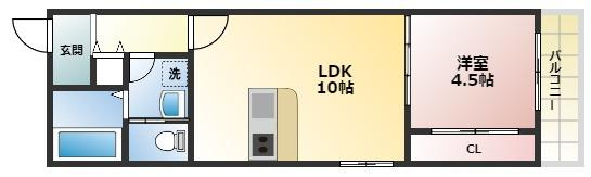 ソリティア西宮の間取り