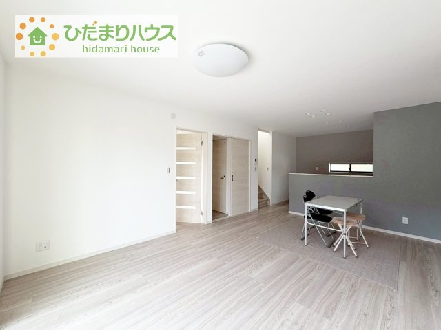 【居間・リビング】 | 筑西市乙第1期　新築戸建　2号棟 | 大型テレビに大型ソファー(^^)どんなインテリアにしますか？