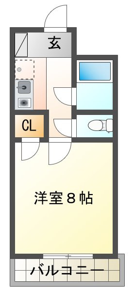 ステューディオ46の間取り