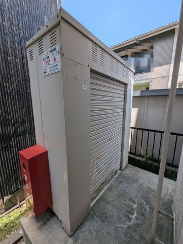 中村区城主町６丁目アパートのその他共用部分|プロパンガス貯蔵庫