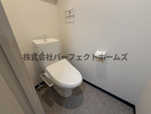 リテラス光善寺のトイレ|落ち着いたトイレです