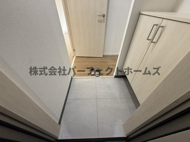 リテラス光善寺の玄関|シンプルで使いやすい玄関です