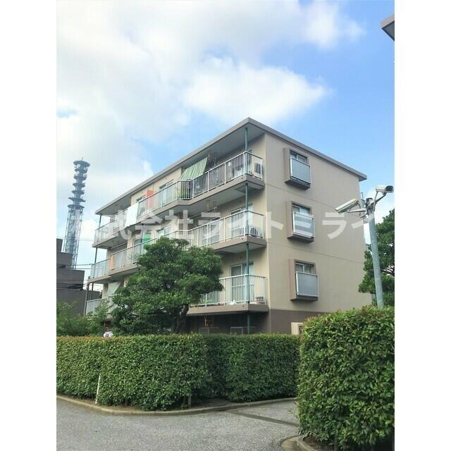 市ヶ谷加賀町アパートＤ棟の外観| 