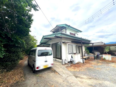 【外観】 | 山梨市一町田中　カーポート付き中古戸建