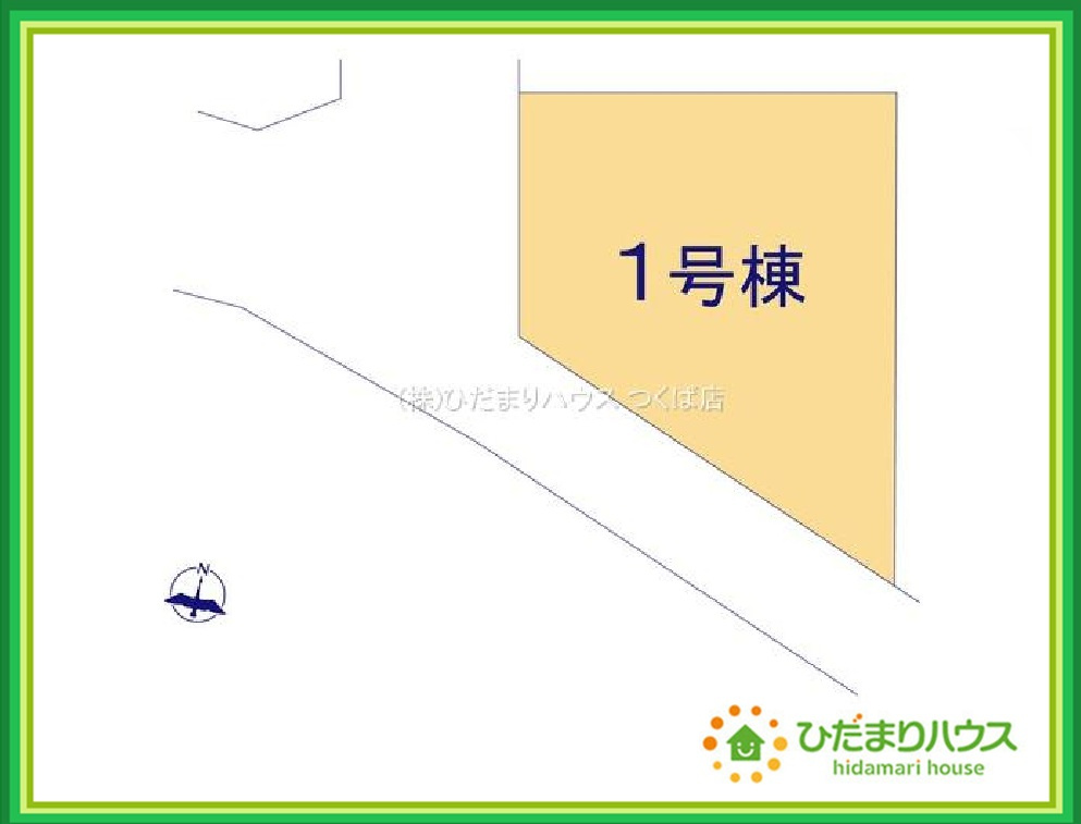 ひたちなか市大成町3期　新築戸建の区画図|たっぷりの陽光と心地よい風が舞い込む住まい♪