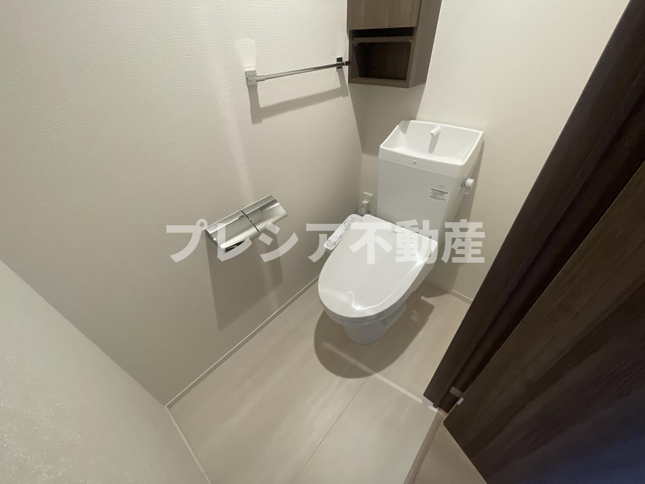上甲子園廣和レジデンスのトイレ