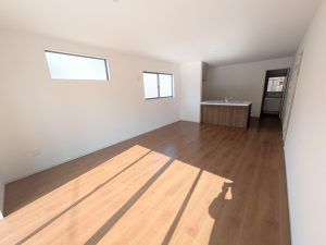大津市大江4丁目　新築戸建の居間・リビング