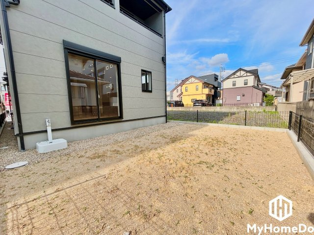 西区清里町　1期の庭