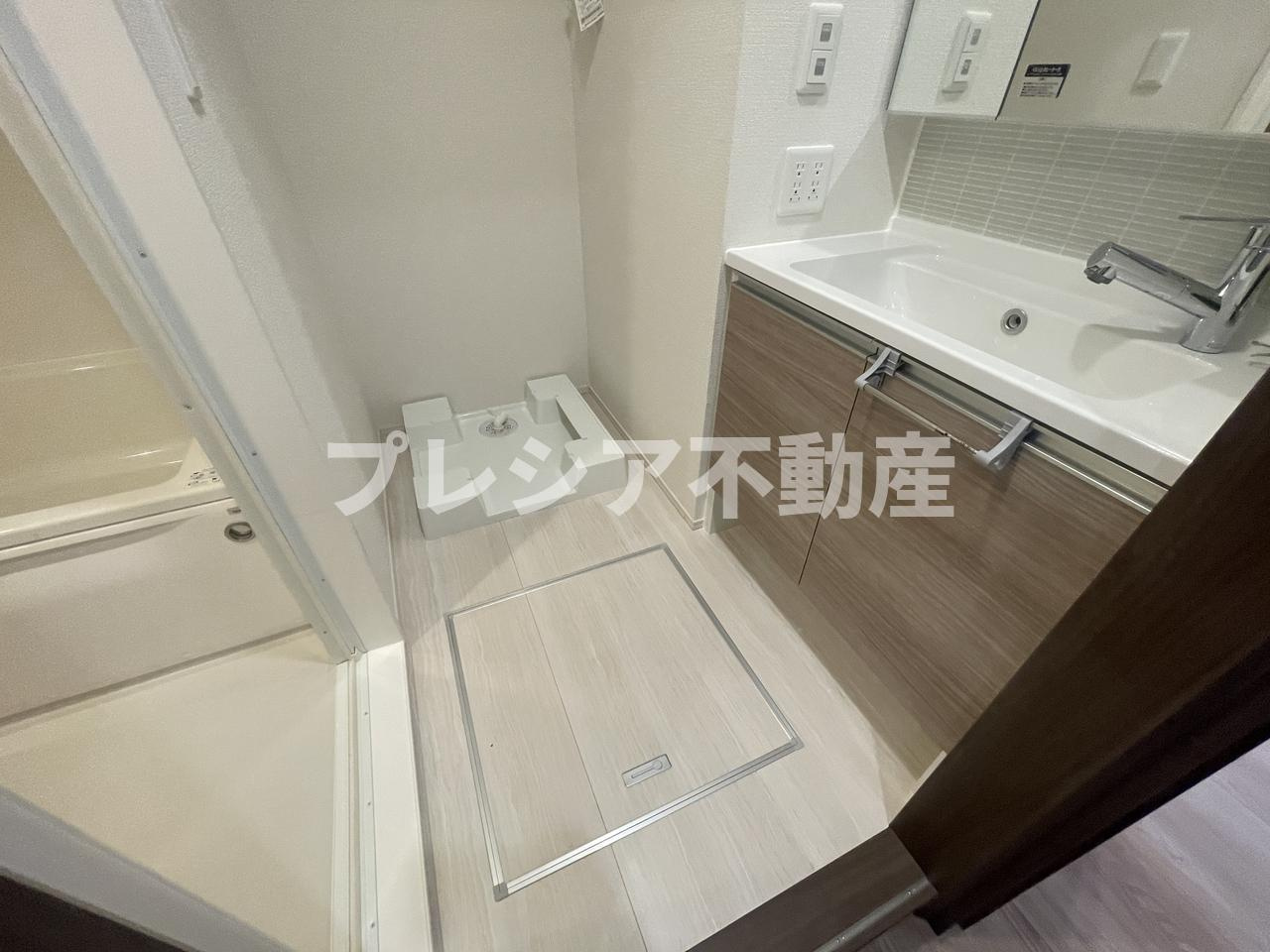 上甲子園廣和レジデンスの洗面所