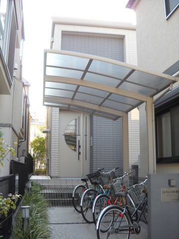 ＬＵＮＡ　ＣＯＵＲＴのロビー|★屋根付き駐輪場★