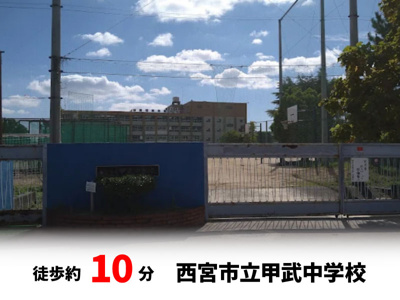 【周辺】 | パークタウン西宮市堤町　新築戸建て | 徒歩約10分♪