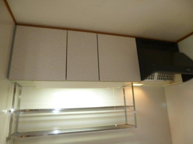 フルールのキッチン|キッチン上収納