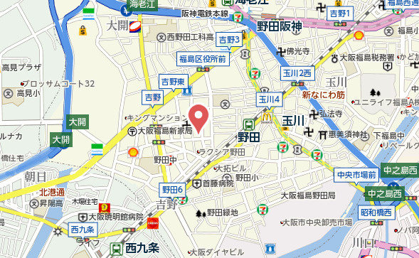 【地図】 | レオンヴァリエ福島野田