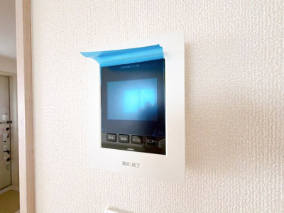 【セキュリティ】 | 駿東郡清水町長沢643番　新築一戸建て　A号棟 | TVモニター付きインターホンは防犯性に優れています！
