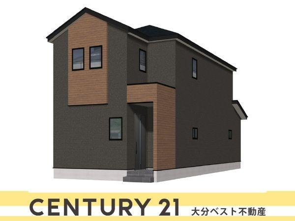 岩田町2丁目1期1号棟の完成予想図|※外観パースはイメージです。