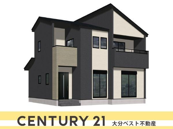 岩田町2丁目2期1号棟の完成予想図|※外観パースはイメージです。