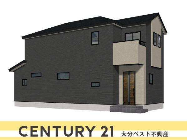 岩田町2丁目1期2号棟の完成予想図|※外観パースはイメージです。