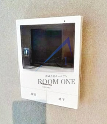 CUBE ASAKUSAのセキュリティ|モニター付きインターホンです。