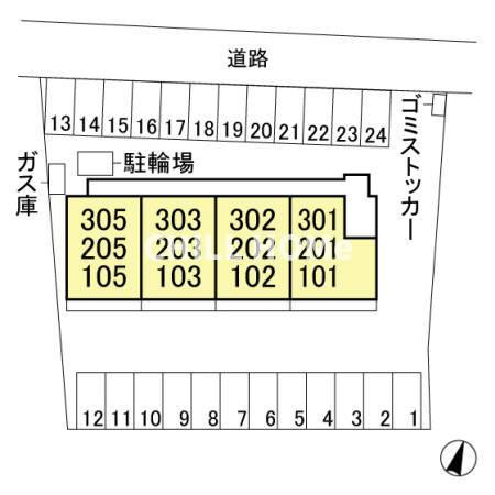 コンフォートヒルの区画図|当社、チルホームのHPもご覧ください(^^)/物件情報多数♪
