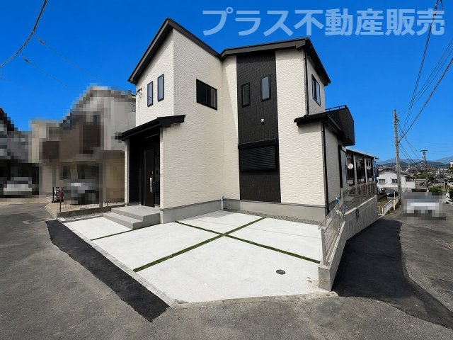 【外観】 | 春日市小倉6丁目　A号棟（全1棟）【仲介手数料無料・0円】 | 完成しました。物件内部もご見学頂けます。プラス不動産販売にお任せ下さい。