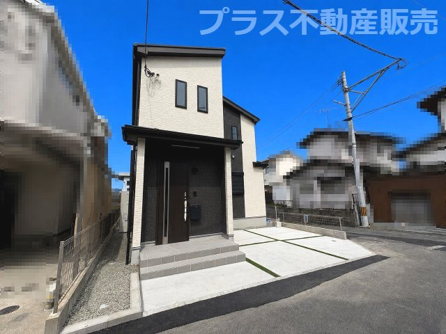 【外観】 | 春日市小倉6丁目　A号棟（全1棟）【仲介手数料無料・0円】 | 現地写真。プラス不動産販売なら、現場の全ての棟をまとめてご見学頂けます。