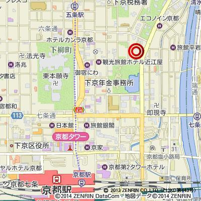 モリタマンションの地図