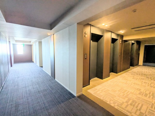 TOWER RESIDENCE TOKYOのその他共用部分|～プライバシー性や防犯性が高く、天候に左右されない快適な居住空間を実現するホテルライクな内廊下です～