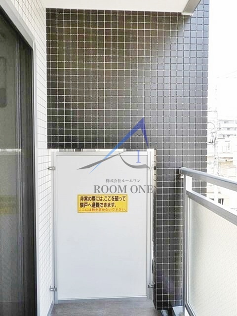ｂ’ＣＡＳＡ東綾瀬のバルコニー|バルコニーです。
