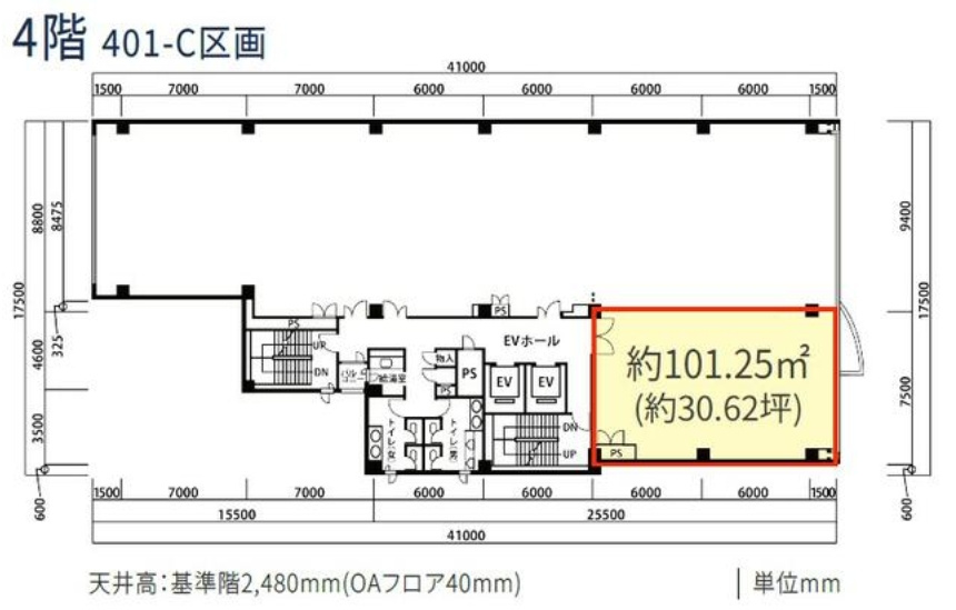 ＡＹＡ四条烏丸ビルの間取り