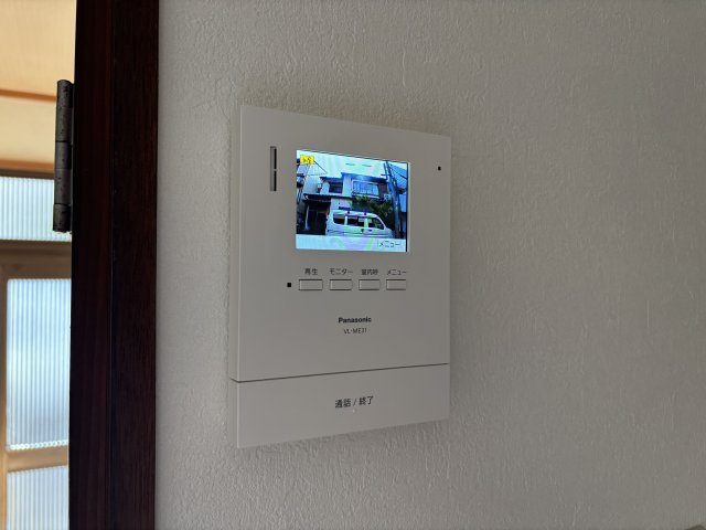 深草泓ノ壺町戸建ての防犯設備