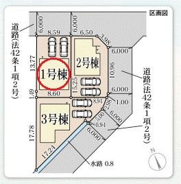 【区画図】 | リーブルガーデン姫路市町坪 | 区画図

