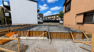 【前面道路含む現地写真】 | 足立区青井6丁目新築戸建て【全2棟】