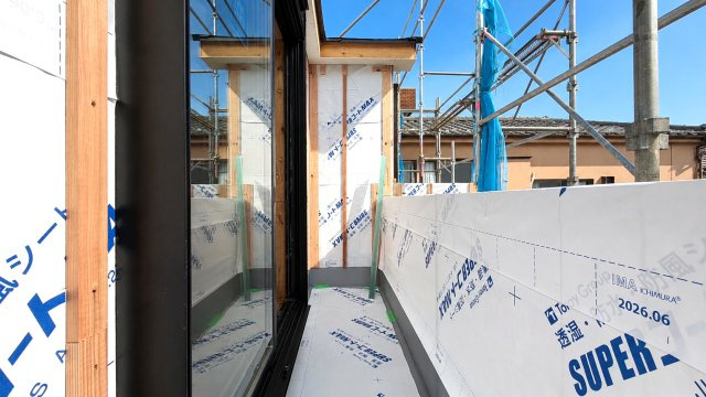 足立区青井6丁目新築戸建て【全2棟】の外観|【5月撮影】