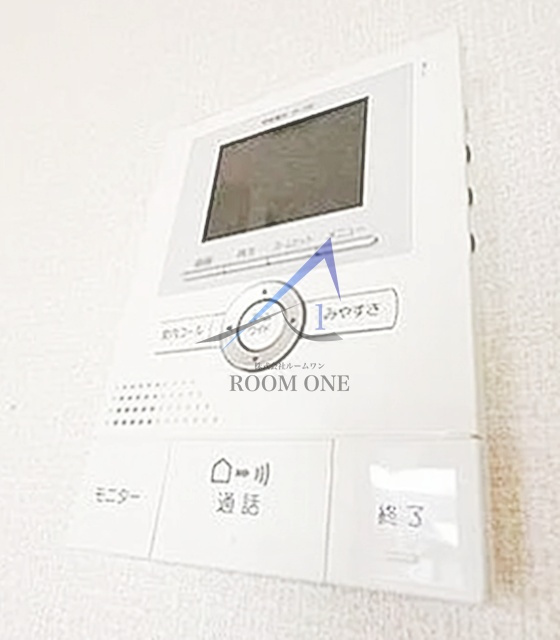 クレールマウントのセキュリティ|モニター付きインターホンです。
