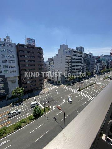 ハーツ天満橋の展望