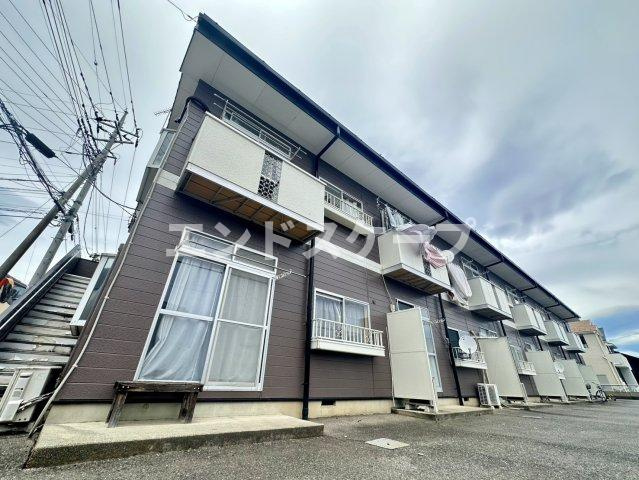 メゾンユキエの外観|高崎、前橋のお部屋探しはエンドスケープまで！お客様の理想お聞かせ下さい♪