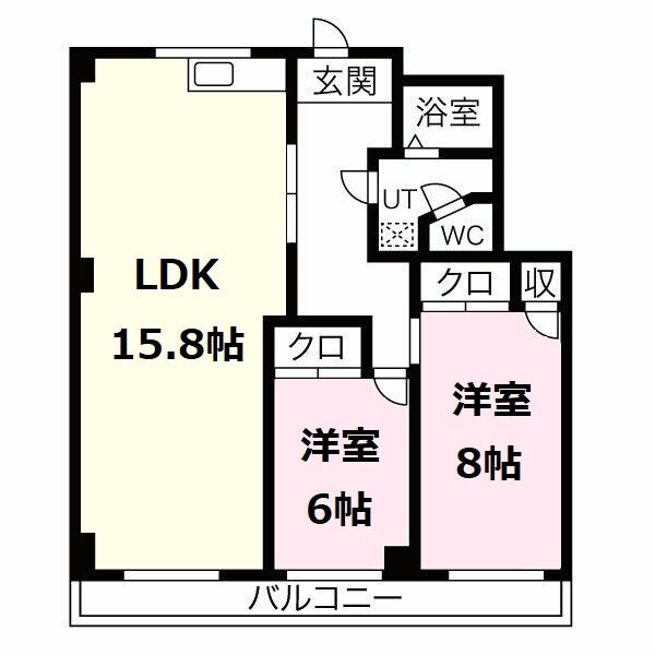 パークハイツ宮下の間取り