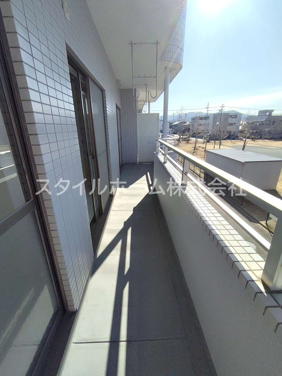 パークハイツ宮下のバルコニー|別部屋写真です。